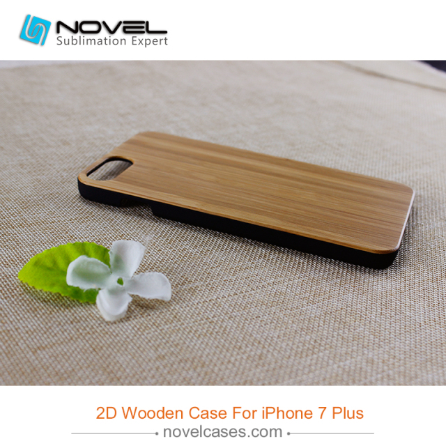 High quality blank Wooden phone Case for iphone 7 plus
