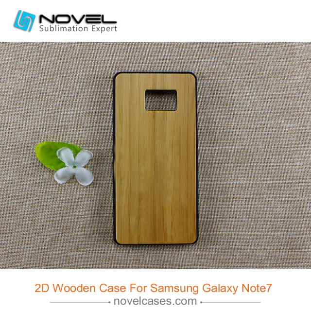 High quality blank Wooden phone Case for Sam-Sung Galaxy Note 7