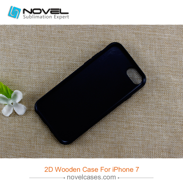 High quality Sublimation Wooden phone Case for iphone 7