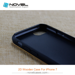 High quality Sublimation Wooden phone Case for iphone 7