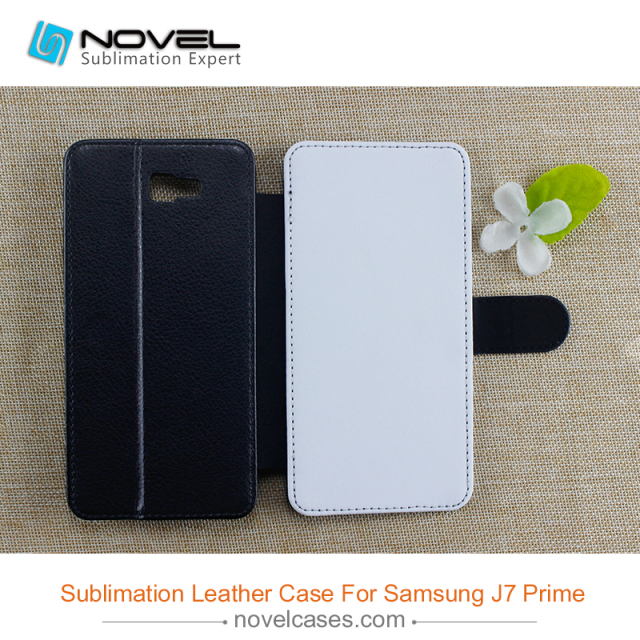 DIY sublimation pu leather wallet for Sam-sung galaxy J7 Prime