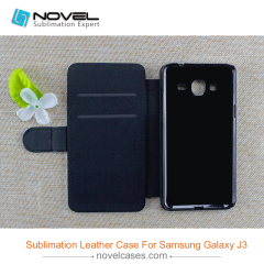 High quality sublimation phone case wallet for Sam-sung galaxy J3