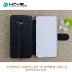 High quality sublimation phone case wallet for Sam-sung galaxy J3