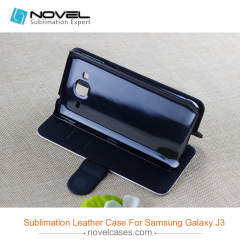 High quality sublimation phone case wallet for Sam-sung galaxy J3