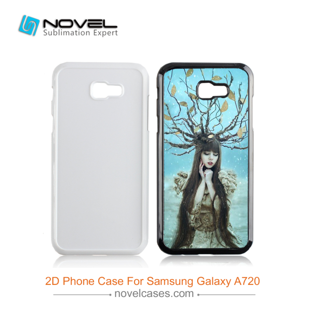 Factory Price Sublimation Plastic Cell Phone Shell for Sam-Sung Galaxy A720 (A7 2017 model)