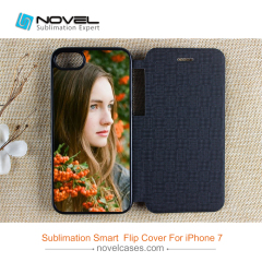 Sublimation Smart flip phone case for iPhone 8(Compatible iPhone 7)