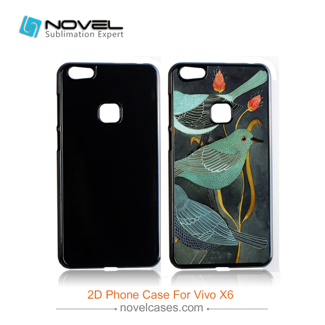 2D Plastic Sublimation cell phone case for Vivo X6