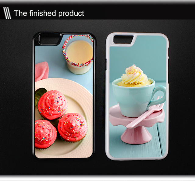 For iPhone 6 Blank 2D Sublimation Hard Plastic Case