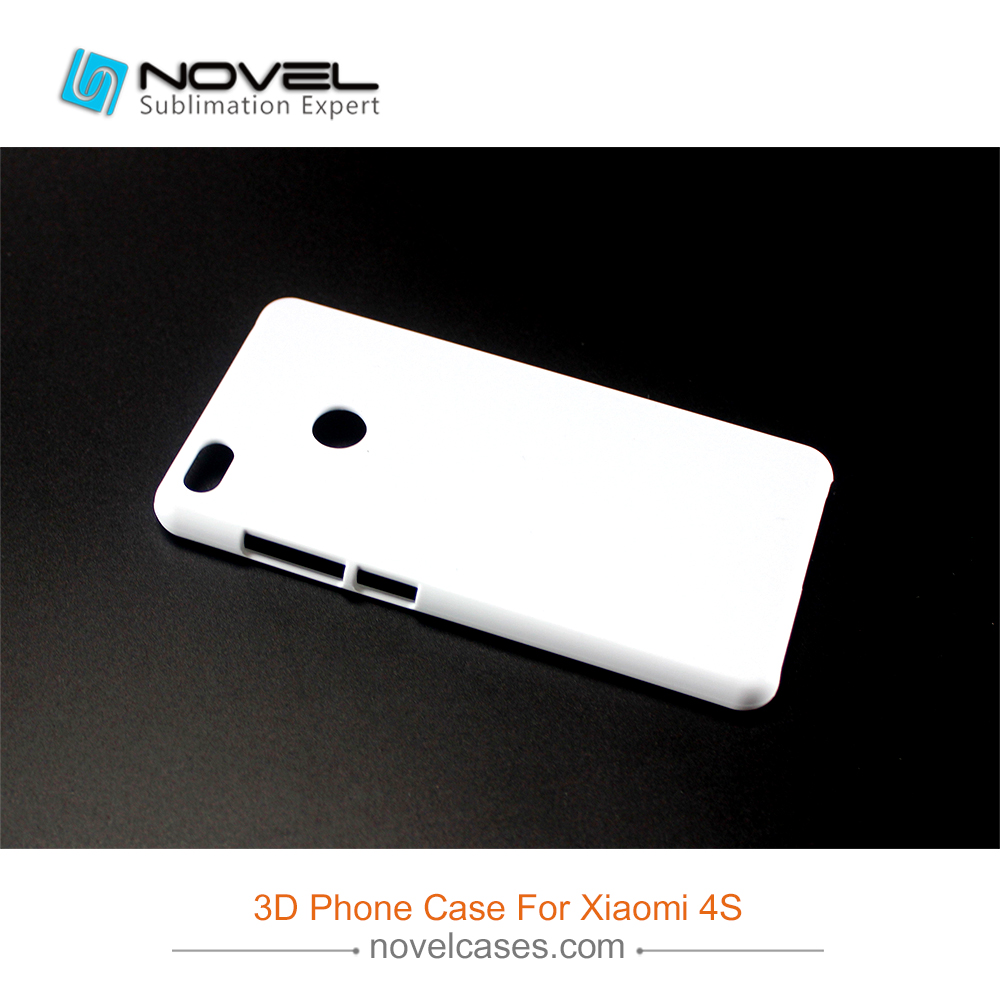 For Xiaomi 4S Blank 3D Sublimation Plastic Mobile Phone Cover