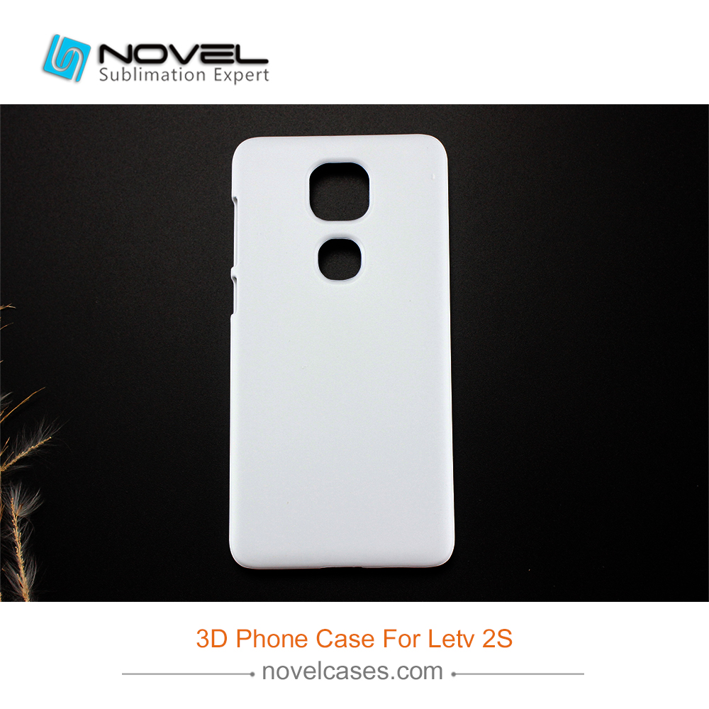 For Letv 2s Personalized 3D Sublimation Plastic Phone Cover
