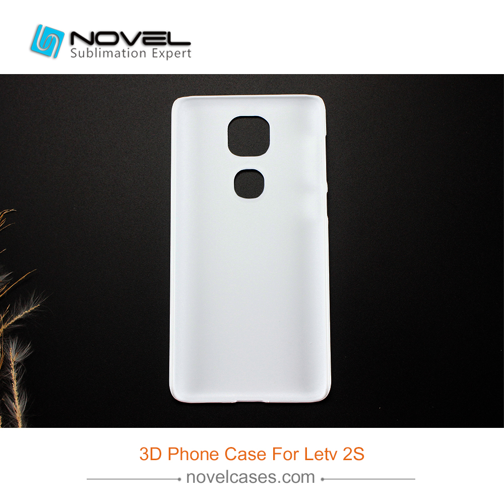 For Letv 2s Personalized 3D Sublimation Plastic Phone Cover