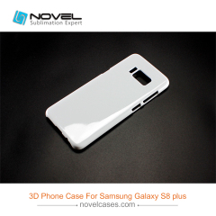 Best Seller Customized 3D Sublimation Phone Shell for Sam-Sung Galaxy S8 Plus, 2017 New Arrival