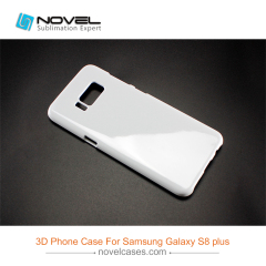 Best Seller Customized 3D Sublimation Phone Shell for Sam-Sung Galaxy S8 Plus, 2017 New Arrival