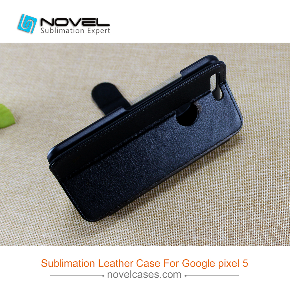 Customized Sublimation PU Leather Wallet for Google Pixel 5''