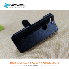 Customized Sublimation PU Leather Wallet for Google Pixel 5''