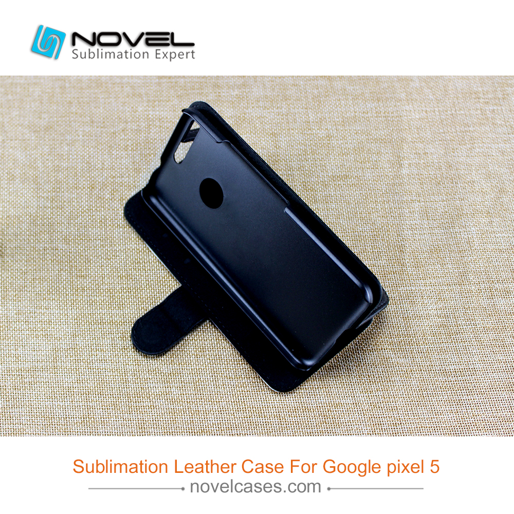 Customized Sublimation PU Leather Wallet for Google Pixel 5''