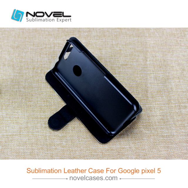 Customized Sublimation PU Leather Wallet for Google Pixel 5''