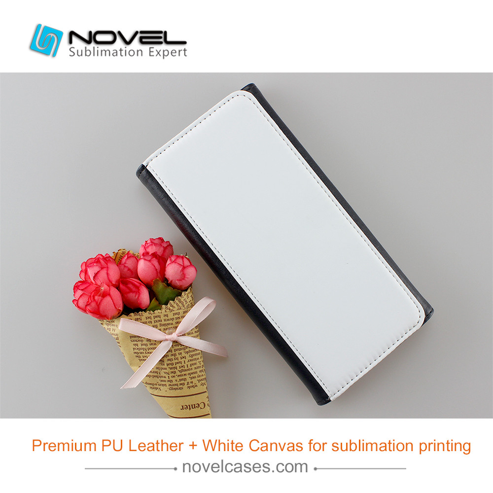 Premium PU Leather Tri-Fold Wallet For Women With Blank Canvas For Sublimation Printing