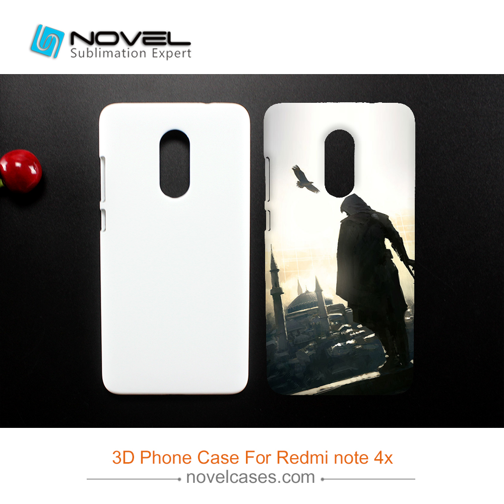 For Xiaomi Redmi Note 4X DIY 3D Sublimation Plastic Phone Shell