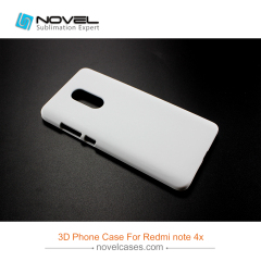 For Xiaomi Redmi Note 4X DIY 3D Sublimation Plastic Phone Shell