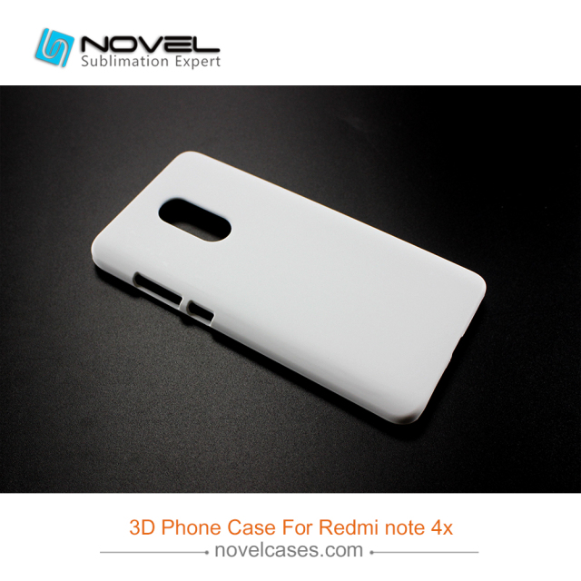 For Xiaomi Redmi Note 4X DIY 3D Sublimation Plastic Phone Shell