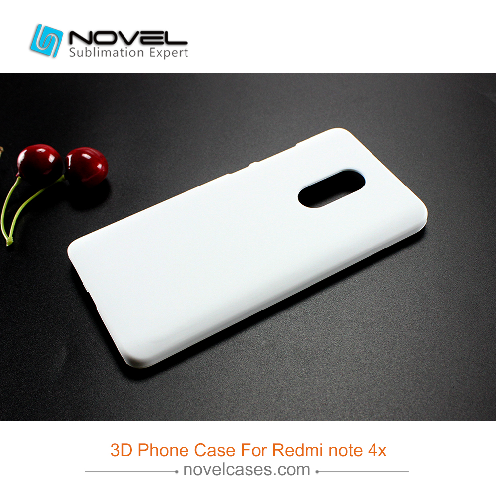 For Xiaomi Redmi Note 4X DIY 3D Sublimation Plastic Phone Shell