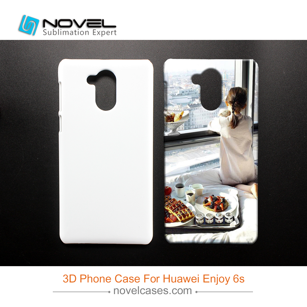 For Huawei Enjoy 6s Sublimation 3D Plastic Blank Cell Phone Shell