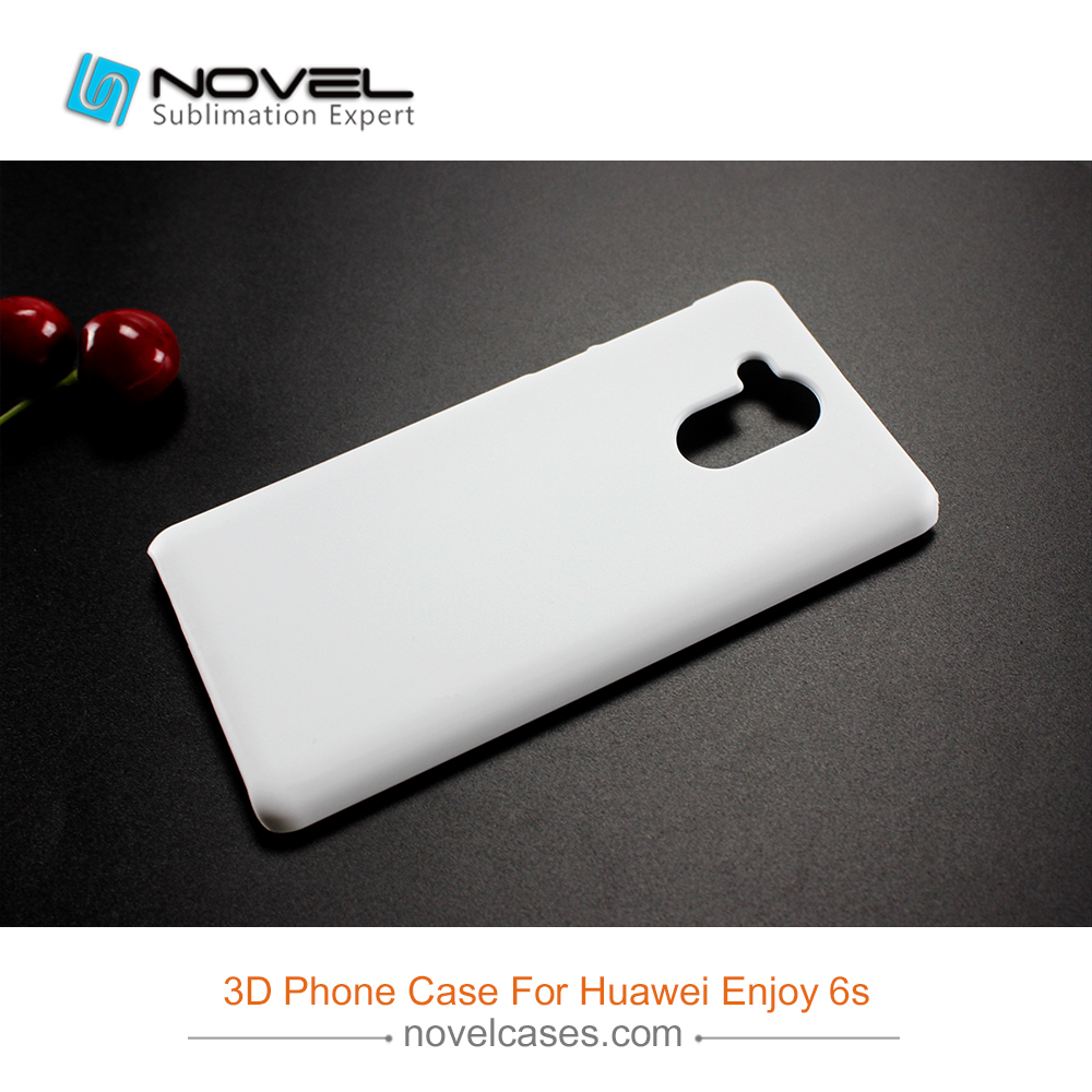 For Huawei Enjoy 6s Sublimation 3D Plastic Blank Cell Phone Shell