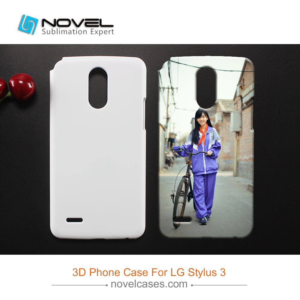 For LG Stylus 3 Blank 3D Sublimation Phone Cover