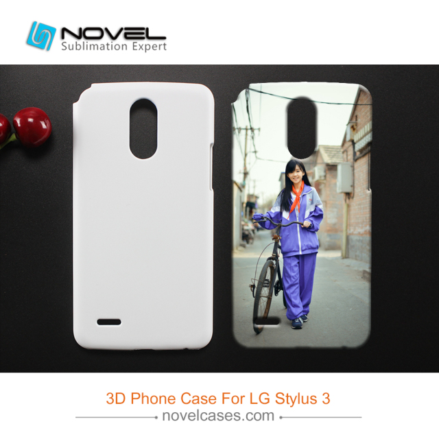 For LG Stylus 3 Blank 3D Sublimation Phone Cover
