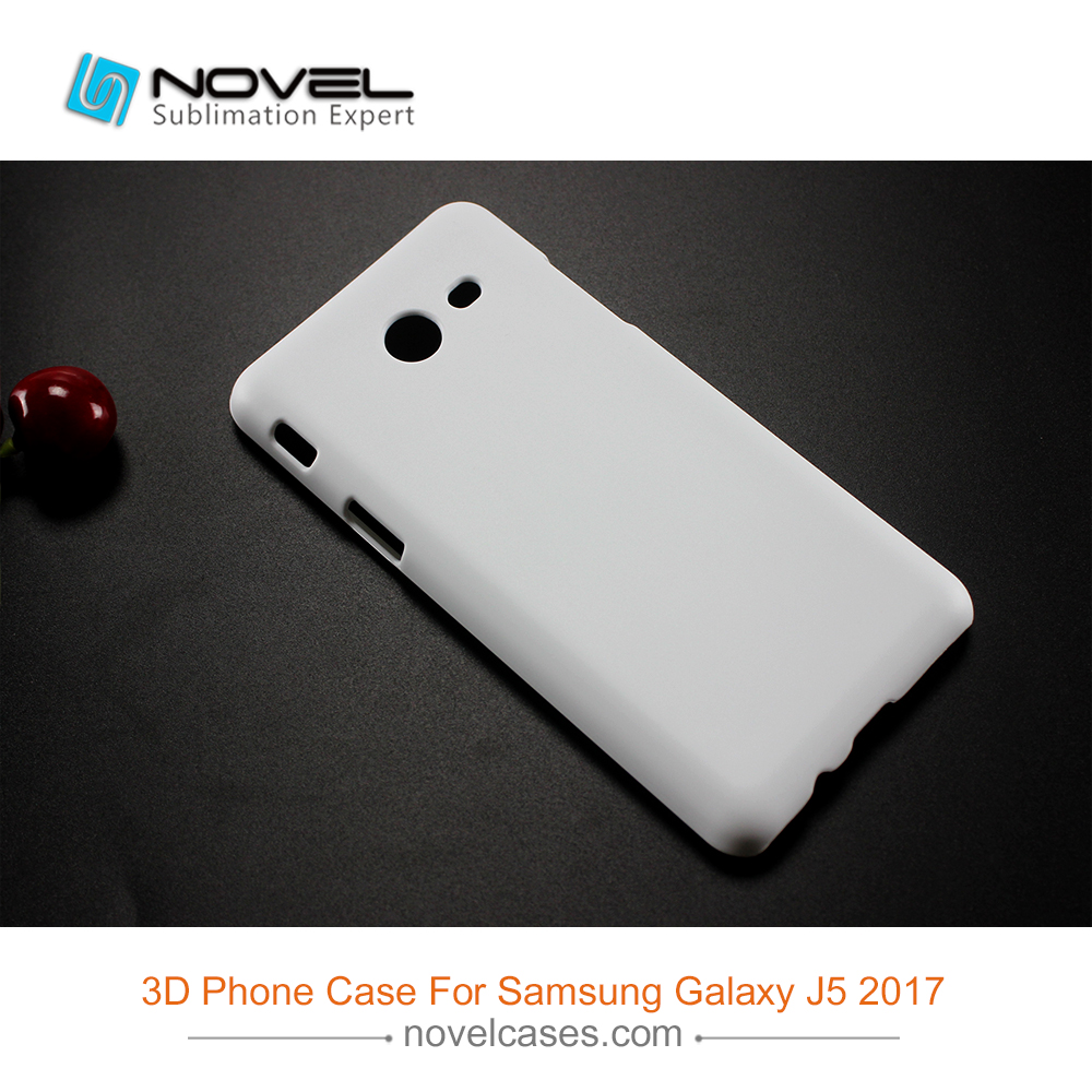 For Galaxy J5 2017 USA Version/J520 Sublimation Blank 3D Plastic Phone Case