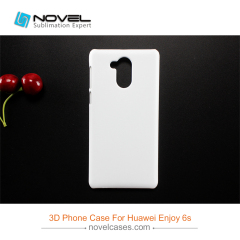For Huawei Enjoy 6s Sublimation 3D Plastic Blank Cell Phone Shell