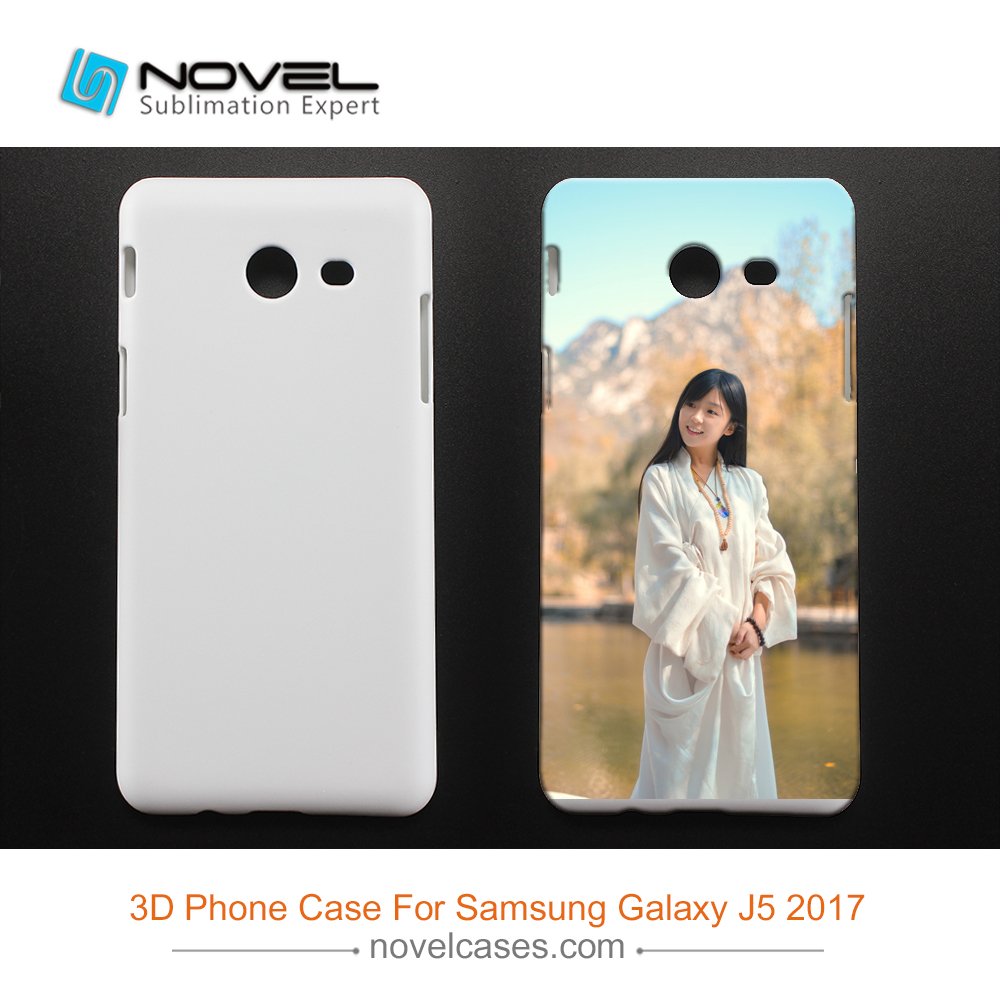 For Galaxy J5 2017 USA Version/J520 Sublimation Blank 3D Plastic Phone Case