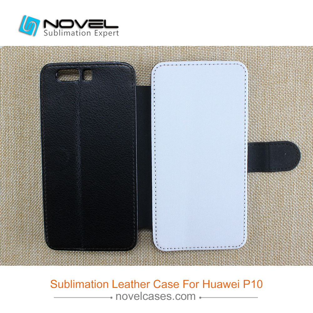 For Hauwei P10 DIY Sublimation PU Leather Phone Shell