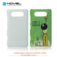 Factory Price 3D Sublimation Phone Cover for Nokia A820