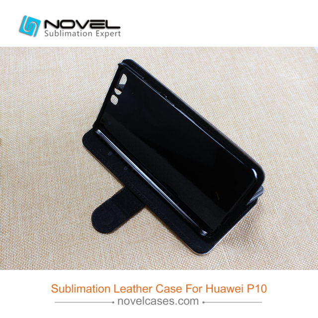 For Hauwei P10 DIY Sublimation PU Leather Phone Shell