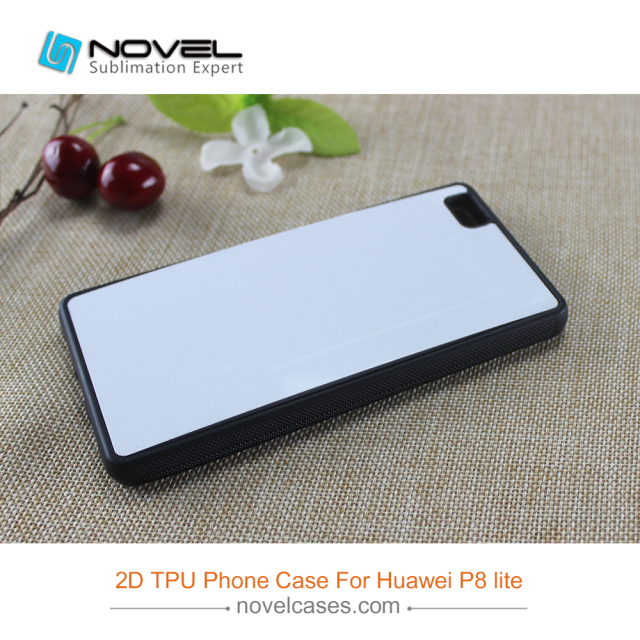 Sublimation Rubber Phone Shell for Huawei P8 lite, Blank Phone Shell