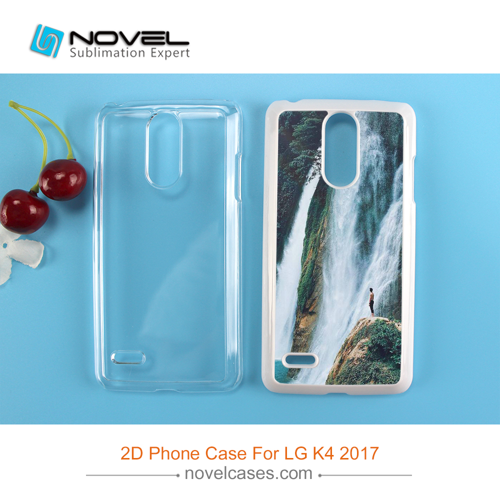 Blank Sublimation Plastic Phone Cover For LG K4 2017
