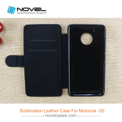 Premium Sublimation Leather Case For Moto-Rola G5