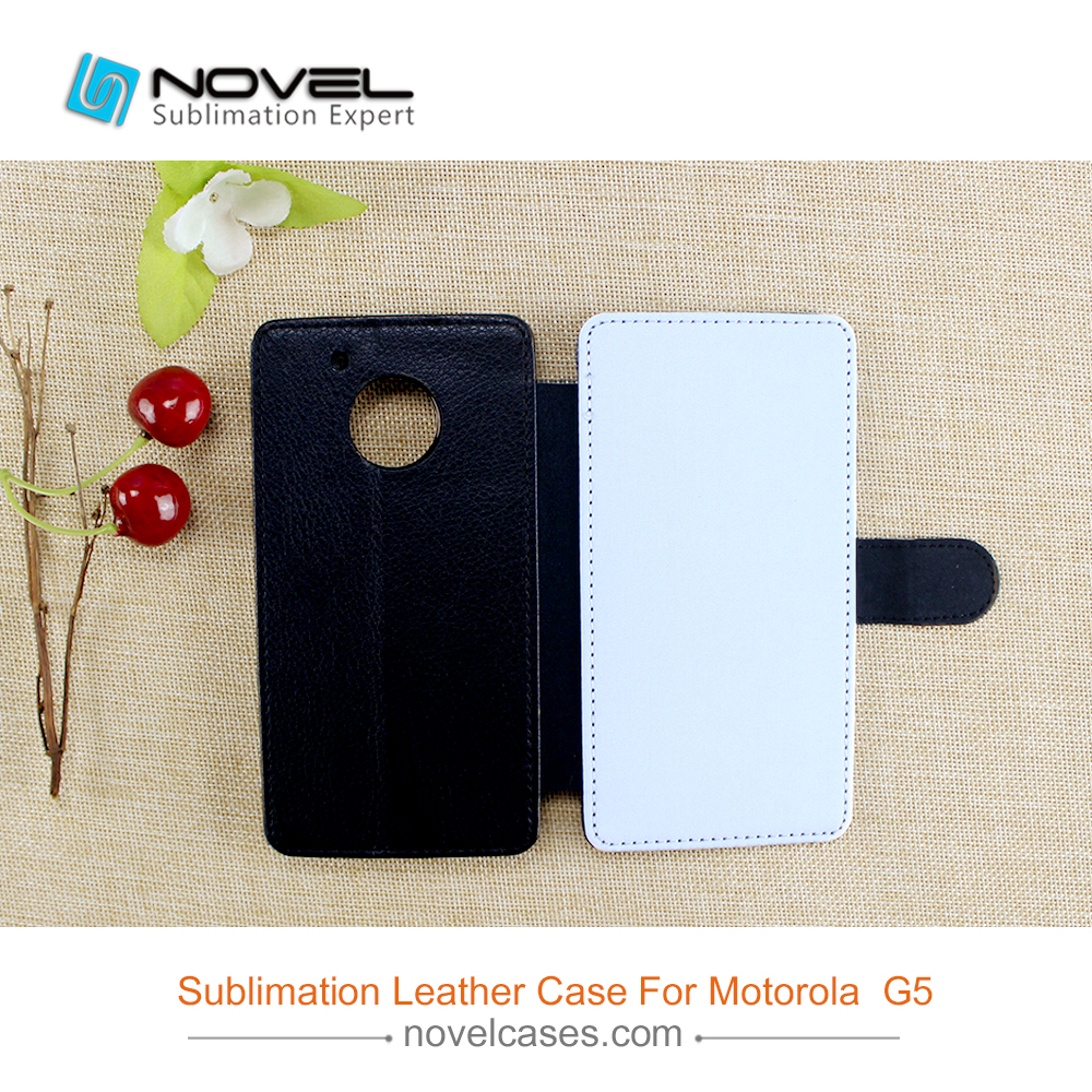 Premium Sublimation Leather Case For Moto-Rola G5