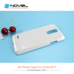Blank Sublimation Plastic Phone Cover For LG K4 2017