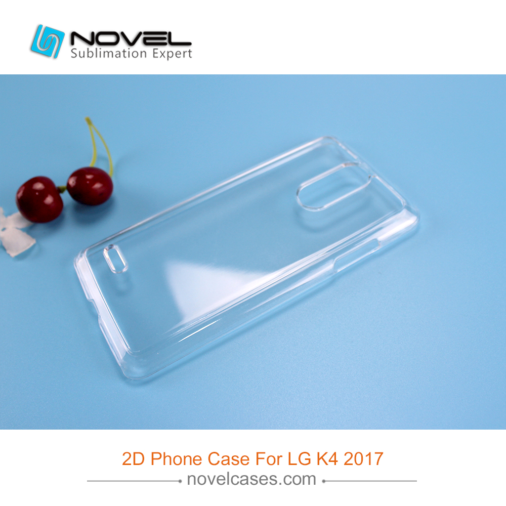 Blank Sublimation Plastic Phone Cover For LG K4 2017