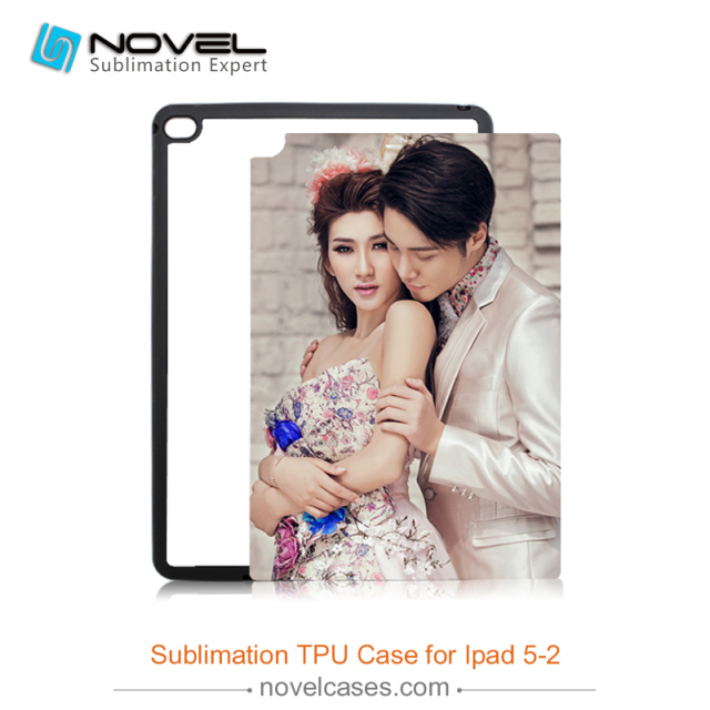 For iPad Air 2/iPad 6 Blank Sublimation 2D Silicone Rubber Shell