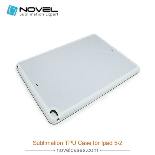 For iPad Air 2/iPad 6 Blank Sublimation 2D Silicone Rubber Shell