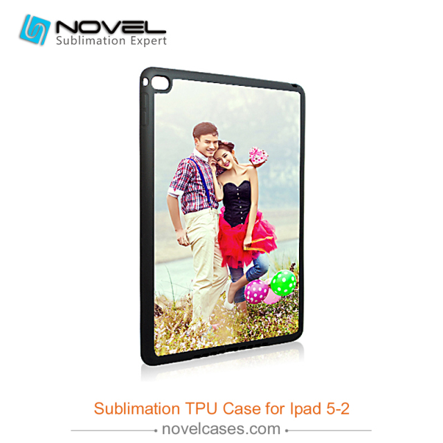 For iPad Air 2/iPad 6 Blank Sublimation 2D Silicone Rubber Shell