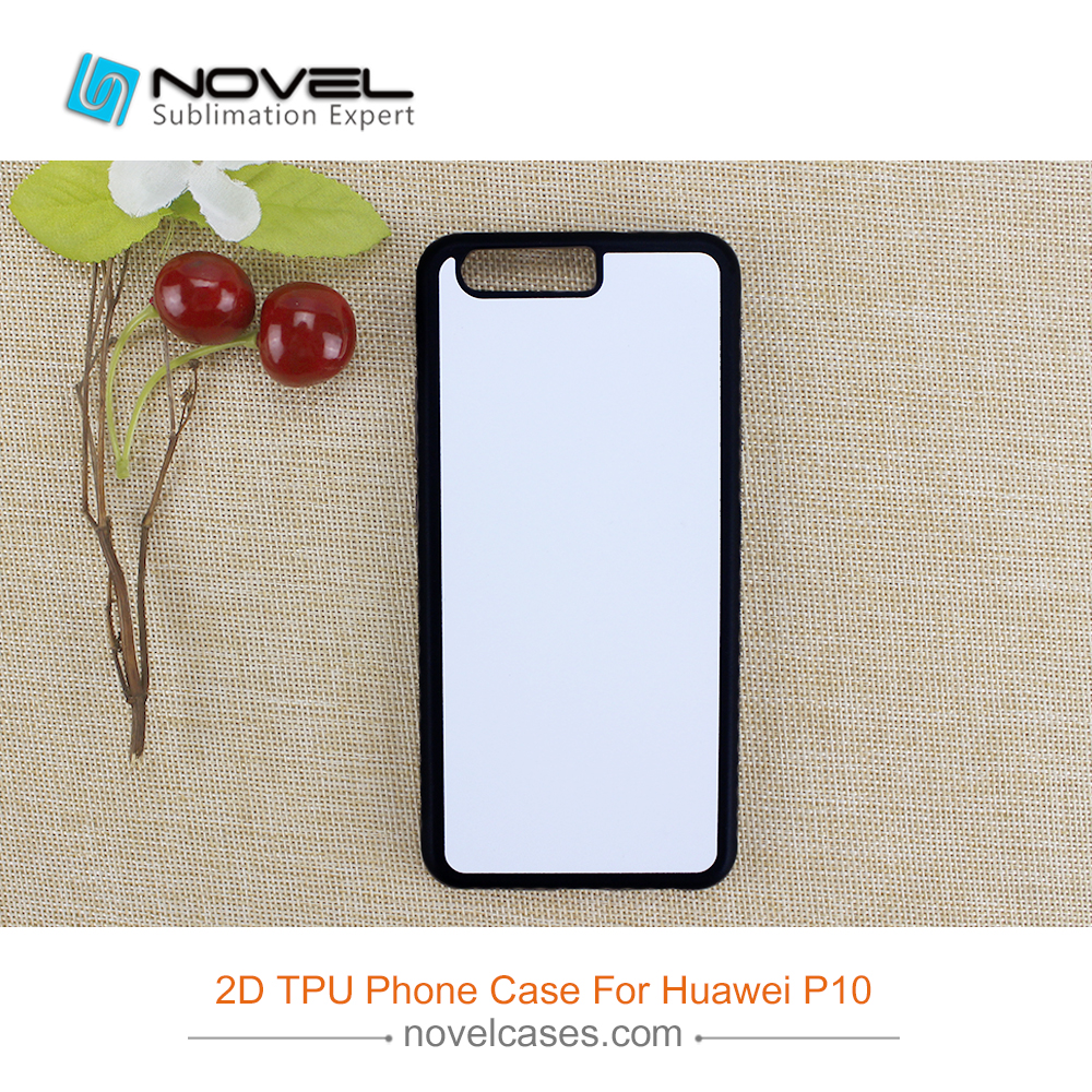 Latest Fashionable 2D Sublimation Rubber Cell Phone Shell For Huawei P10