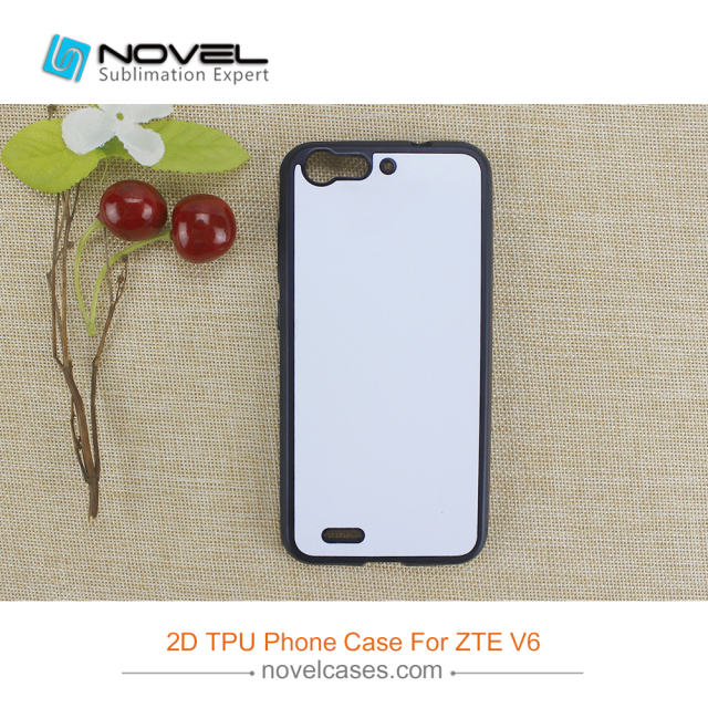 Latest Sublimation 2D TPU Blank Phone Shell For ZTE V6