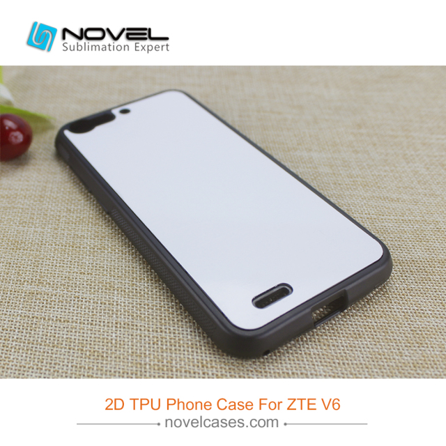 Latest Sublimation 2D TPU Blank Phone Shell For ZTE V6