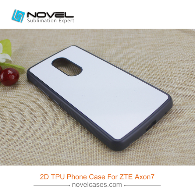 Blank Sublimation Rubber Mobile Phone Cover For ZTE Axon 7