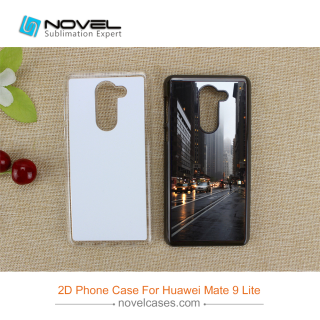 Popular Sublimation Blank 2D Plastic Phone Cover For Huawei Mate 9 Lite